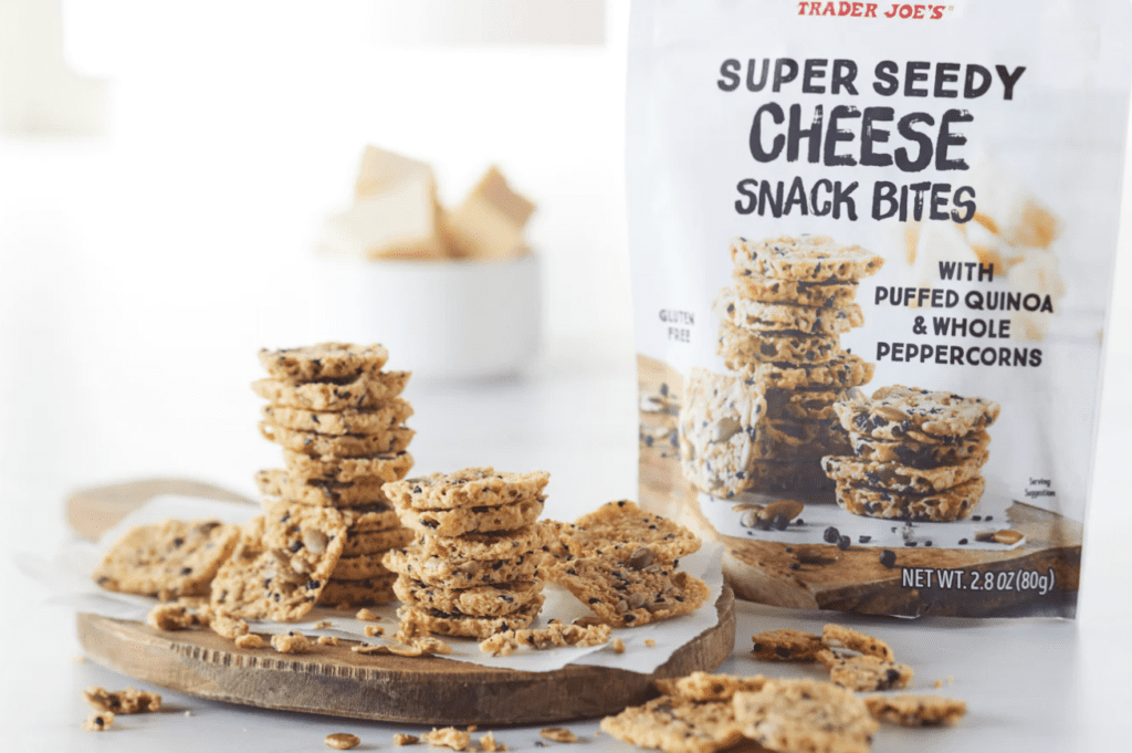 Trader Joe's Super Seedy Cheese Snack Bites